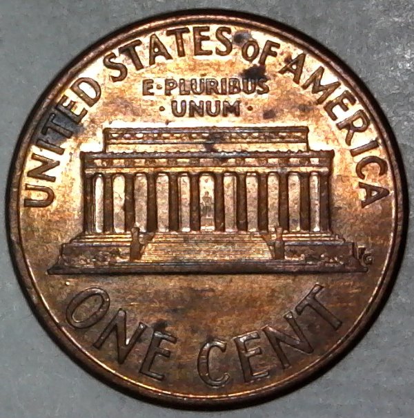 1998-P-Lincoln-Memorial-Cent-Wide-AM-Found-In-Customer-Wrapped-Roll!